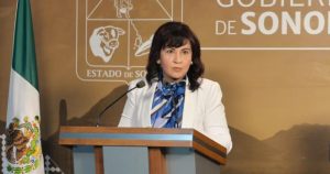 Claudia Índira Contreras Córdova, Fiscal General de Justicia. Foto: @fgjesonora