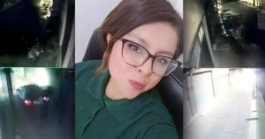 El levantón de la mujer quedó grabado gracias a cámaras de vigilancia de una vivienda, en donde se observa cómo la joven comienza a caminar por la avenida. Foto: Periódico Central