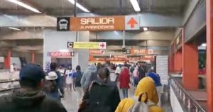 Se registraron fuertes lluvias en toda la Ciudad de México. Foto: Captura de pantalla.