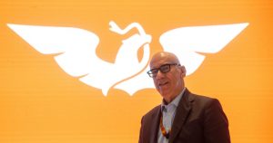 Dante Delgado, dirigente nacional de Movimiento Ciudadano, durante la Convención Nacional de su partido. Foto: Mario Jasso, Cuartoscuro