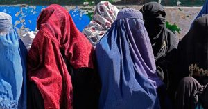 Las mujeres afganas quedaron sometidas a su reaccionario yugo. Foto: AP. 