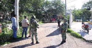 En Petaquillas se reportaron detonaciones por arma de fuego y 5 personas asesinadas. Foto: Jesús Guerrero vía El Sur.