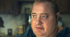 Brendan Fraser <i>The Whale</i>. Foto: Twitter vía 
César Moreno.