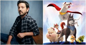 Luna encuentra un héroe favorito en "League of Super-Pets". Foto: Especial