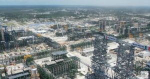 Obras de la refinería Dos Bocas. Foto: Captura de pantalla YouTube Gobierno de México