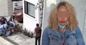 Isabel N, detenida y relacionada con la banda delictiva " Los Sinaloa". Foto: Periodico Central