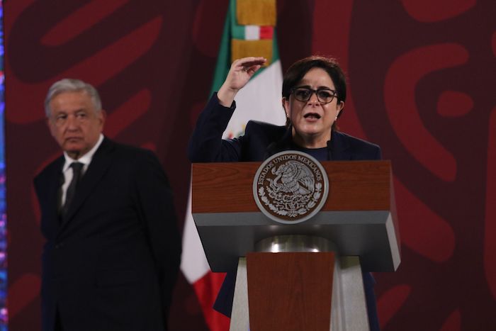 Laura Velázquez Alzúa, titular de la Coordinación Nacional de Protección Civil (CNPC), presentó un informe sobre el impacto de los sismos en el país de 1985 a 2021. 