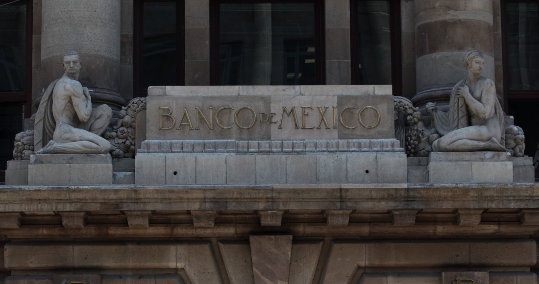 Fachada del edificio del Banco de México (Banxico).