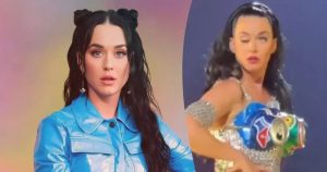 La cantante Katy Perry explica sobre el tic en su párpado. Foto: Periódico Central. 