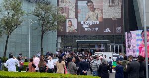 Cuerpos de emergencia atendieron un reporte de amenaza de bomba en el Centro Comercial Perisur. Foto: Twitter vía @raffthetank