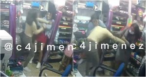 Pese a todo, las delincuentes lograron salirse con la suya, llevándose dinero y el celular de la chica. Fotos: Capturas de pantalla