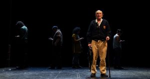 Escena de <i>El corrido del rey Lear</i>. Foto: Cortesía para SinEmbargo