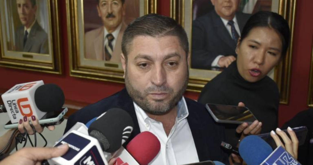 José Paz López Elenes, presidente municipal de Badiraguato. Foto: Osiel Hernández, Noroeste