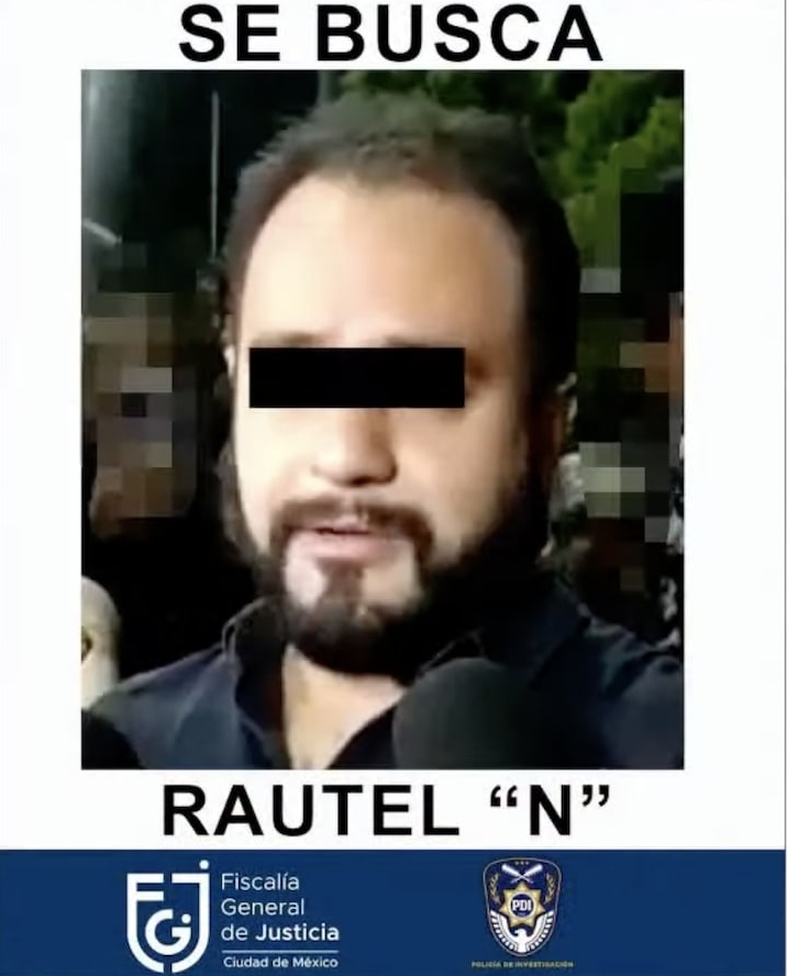 Rautel "N" era buscado por las autoridades de la Ciudad de México por su presunta participación en el feminicidio de Ariadna Fernanda.
