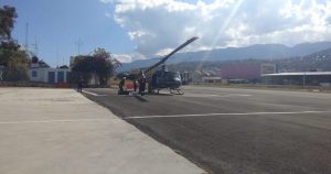 Despliegan operativo para rescate de mineros. Foto: El Sur. 