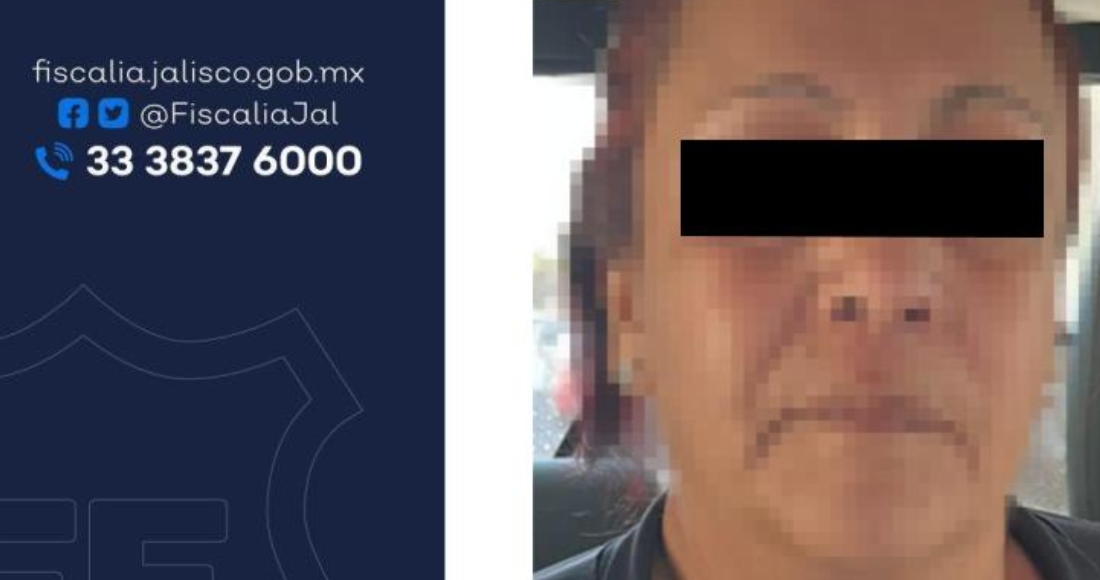 Agentes de la Fiscalía del Estado de Jalisco cumplimentaron una orden de aprehensión. Foto: Twitter vía @FiscaliaJal