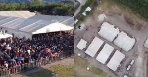 Traficantes de personas se lanzan a las olas a lo largo de la costa Pacífica de México. Fotos: INM. 
