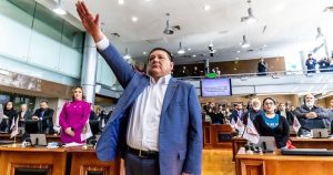 Congreso de Chihuahua ratificó a César Jáuregui Moreno como nuevo Fiscal General del Estado. Foto: Fiscalía de Chihuahua.