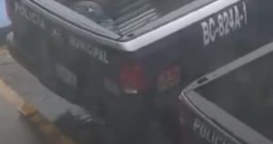 Exhiben abuso policial en Tijuana. Foto: Zeta.