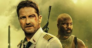 Alerta Extrema es protagonizada por Gerard Butler y Mike Colter. Foto: Cortesía Corazón Films