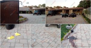 Así quedó la vivienda donde detuvieron a Ovidio Guzmán. Fotos: Ríodoce. 