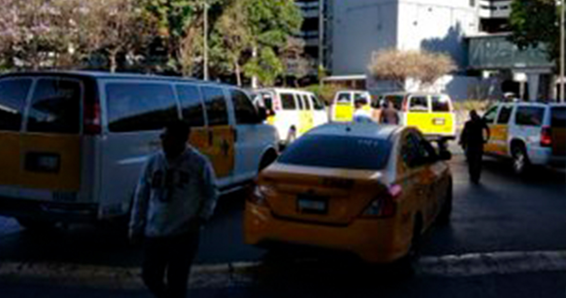 Bloqueo de taxistas