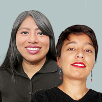 Ilse García y Dulce Olvera