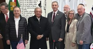 El Presidente de gira por Sonora. Foto: Twitter @lopezobrador_