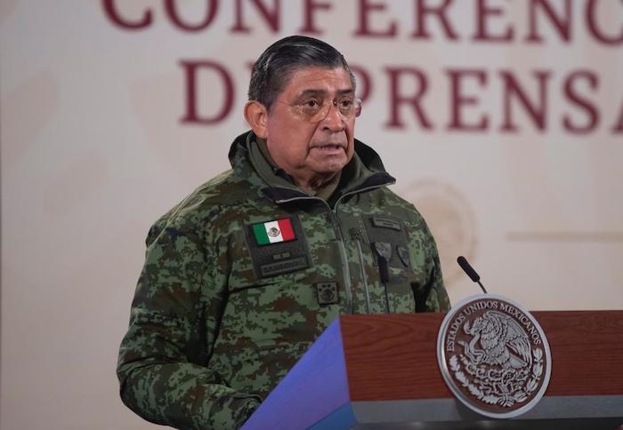 Luis Cresencio Sandoval González, titular de la Secretaría de la Defensa Nacional (Sedena), presentó un video con el reporte más reciente de las actividades de la delegación mexicana que brinda ayuda humanitaria en Turquía.