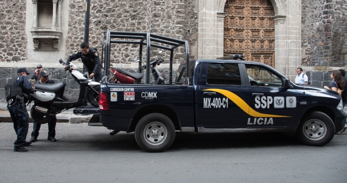 Policías de la Ciudad de México.