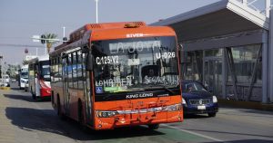 El Metrobús Laguna, una promesa de siete años de retraso. Foto: Gobierno Coahuila. 