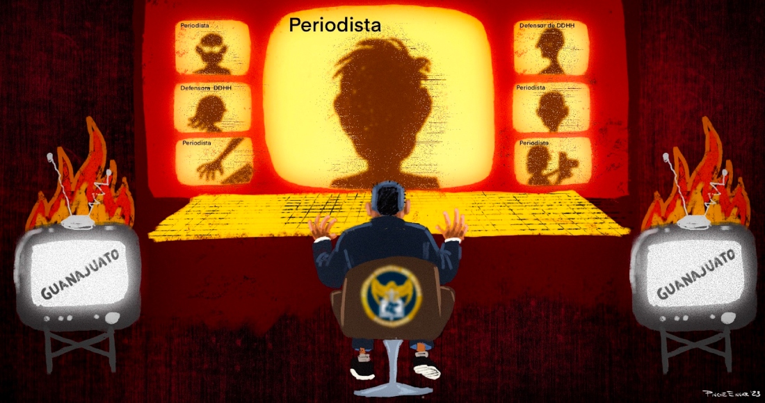 Las fiscalías de Nuevo León y Guanajuato convierten a Arnoldo Cuéllar de espiado en presunto espía: tras denuncia de intervención ilegal en comunicaciones y suplantación de identidad en perjuicio del periodista, funcionario del estado norteño lo acusa penalmente por amenazas.