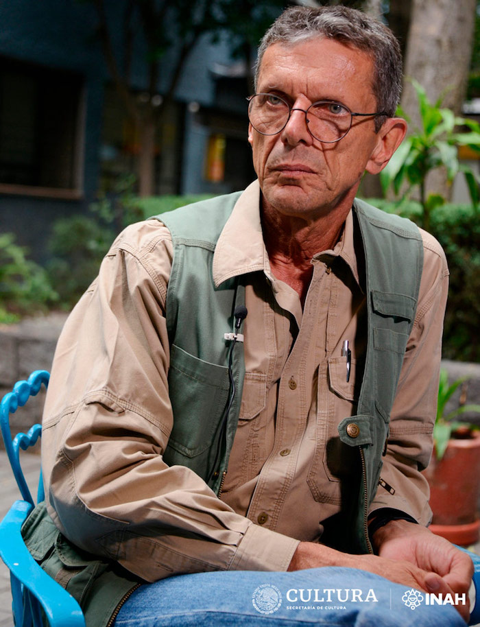 El arqueólogo Ivan Ṡprajc.