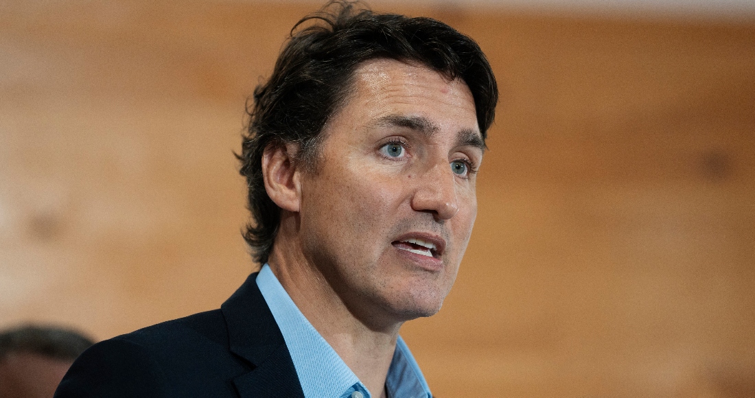 El mandatario canadiense Justine Trudeau
