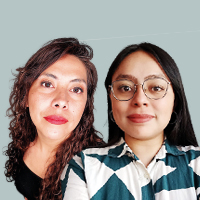 Montserrat Antúnez y Romina Gándara