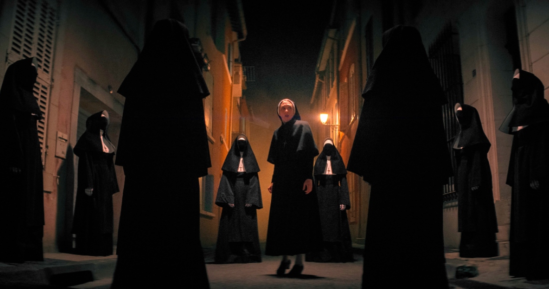 Una escena de la película “The Nun II”. Foto suministrada por Warner Bros. (Warner Bros. Pictures via AP)


