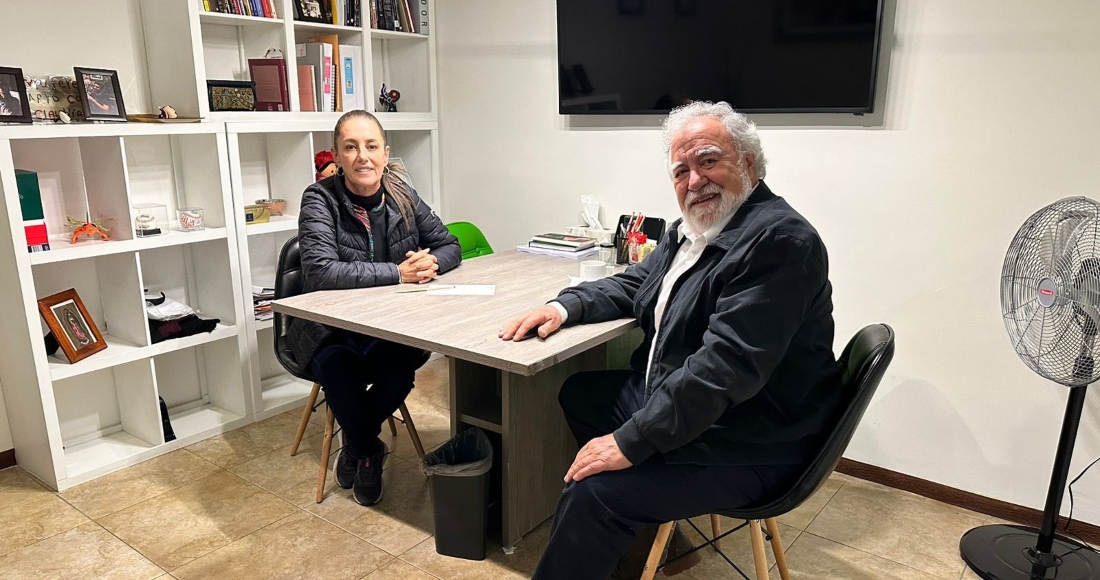 Claudia Sheunbaum y Alejandro Encinas.