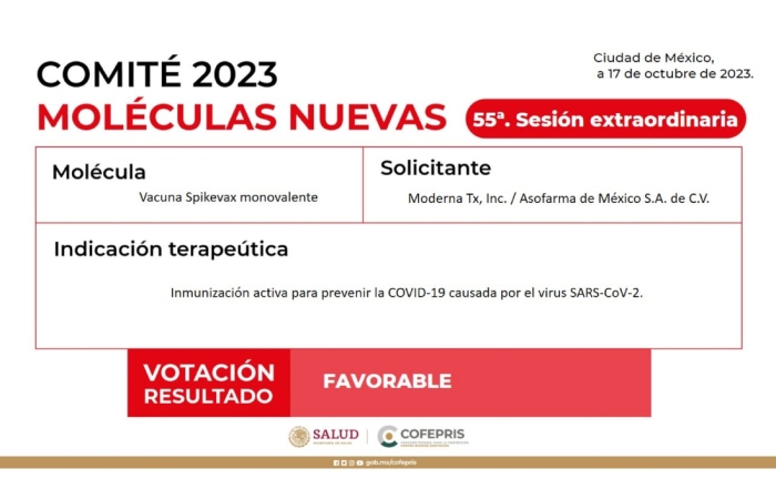 La opinión favorable emitida hacia la vacuna Spikevax monovalente XBB.1.5 representa el primer paso en el proceso de transición del uso de emergencia al registro sanitario, lo cual permitirá, en caso de completar exitosamente todas las etapas, su comercialización en el mercado nacional.