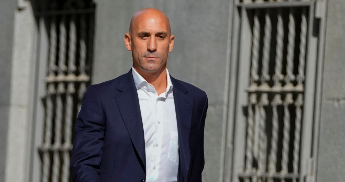 El expresidente de la federación española de fútbol, Luis Rubiales, comparece ante la Audiencia Nacional en Madrid, el viernes 15 de septiembre de 2023.