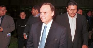 El ex presidente de la Comisión Nacional Bancaria y de Valores (CNBV), Eduardo Fernández García, presentó su declaración preparatoria en el Juzgado 16 en Materia Penal en el interior del Reclusorio Norte. Foto: Oswaldo Ramírez, Cuartoscuro