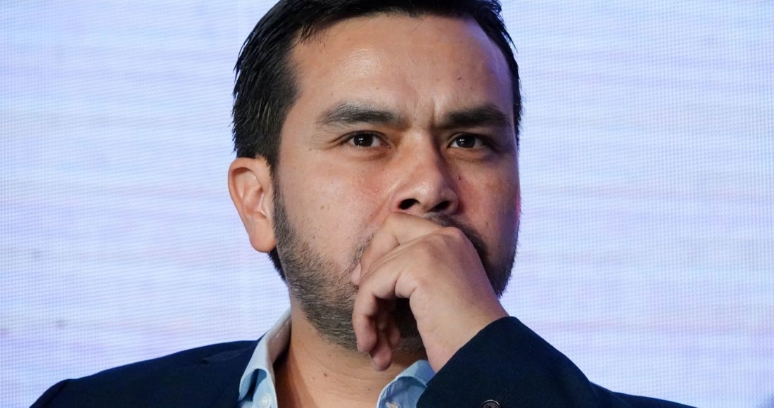 Jorge Álvarez Máynez, candidato presidencial de Movimiento Ciudadano.