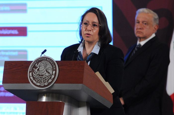 Grisel Galeano García, titular de la Procuraduría Fiscal de la Federación (PFF), declaró que en el ámbito de las atribuciones legales y técnicas que tiene dicha instancia de la Secretaría de Hacienda y Crédito Público (SHCP), mencionaría de manera general algunos argumentos de defensa que este grupo empresarial ha utilizado en sus estrategias legales y que han sido llevados a juicios.