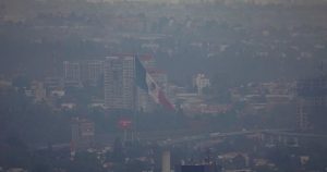 En los últimos días se observó una densa capa de contaminantes en los diferentes puntos de la capital del país. Foto: Cuartoscuro. 