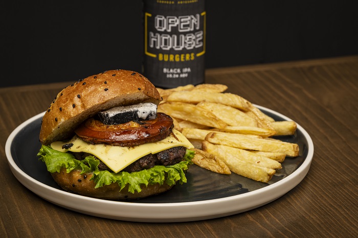 hamburguesas y papas