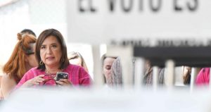 Xóchitl Gálvez Ruiz, candidata presidencial de la oposición.