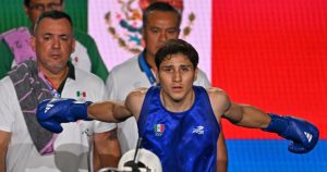 Marco Verde, medalla de plata en París 2024. Foto: X @COM_Mexico.