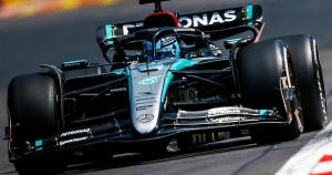 El británico George Russell se llevó la primera práctica del Gran Premio de México. Foto: Instagram @mercedesamgf1