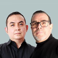 Álvaro Delgado y Obed Rosas