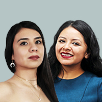 Bianka Estrada y Perla Velázquez