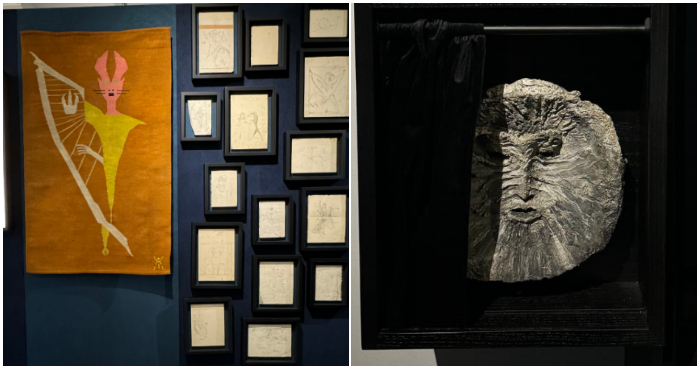 "Talismanes de un viaje sagrado" exhibió piezas inéditas que conectaron lo místico con lo cotidiano.